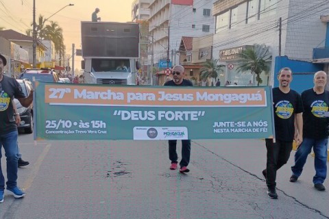 27ª Marcha para JESUS  na Cidade de Mongaguá-SPf